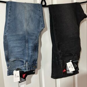 Lularoe Denim Jeans size 32 - one Blue & one Black. $35 per pair.